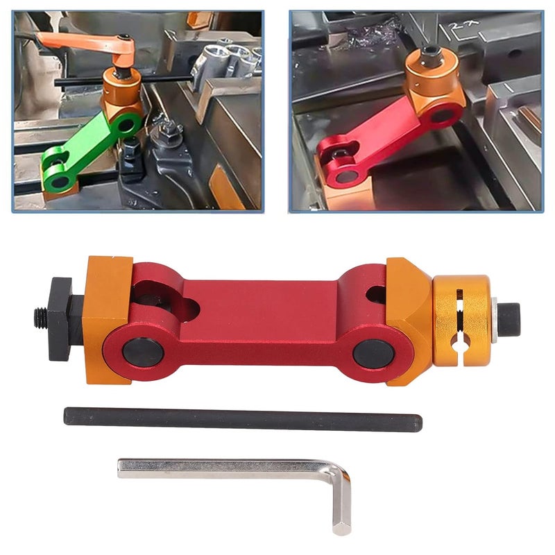 Jectse Adjustable CNC Work Stop Locator with Convenient Adjusting, Accurate Positioning, and Cemented Carbide Material for Mill Machine Workpiece T Slot - Image 5